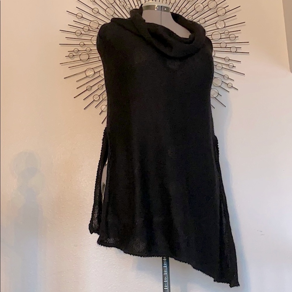Ultra-Soft Alpaca Poncho Sweater